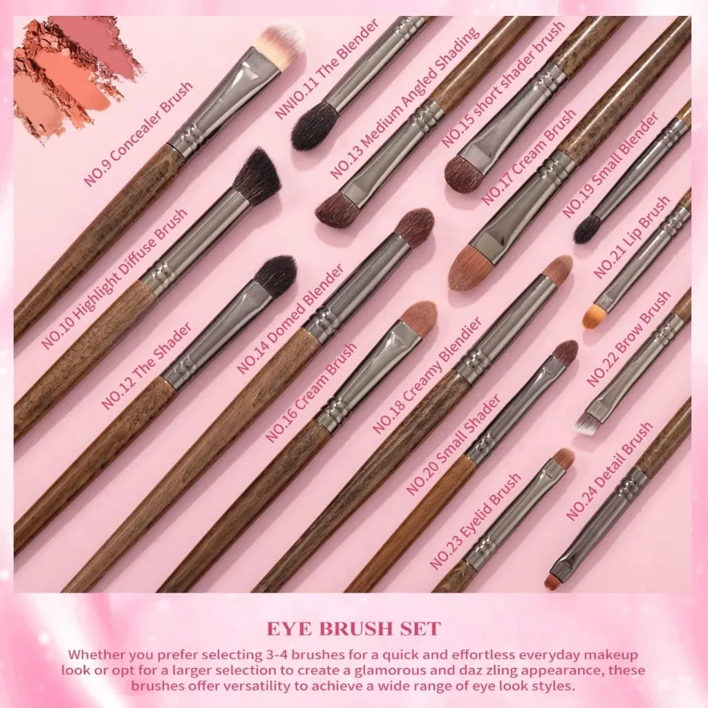 OVW Make up Brushes Set Professional Makeup Brush for Foundation Face Eyeshadow Makeup XQ3-24 — image 4