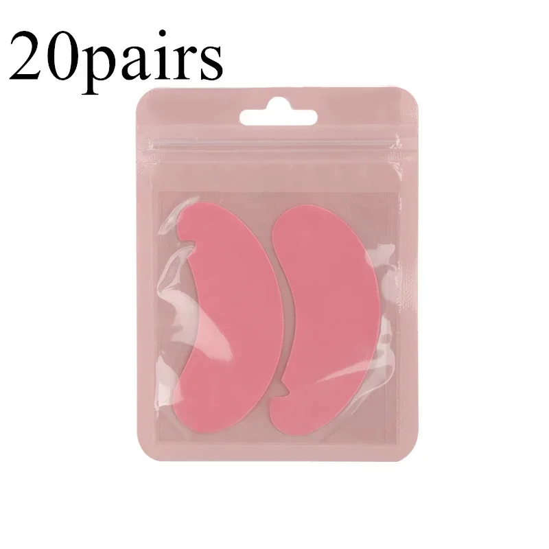 1 Pair Reusable Silicone Eyelash Pad Lash Extension Patches U-Shaped Design Eyelashes Lift Gel Eye Pads Beauty Makeup Tools
