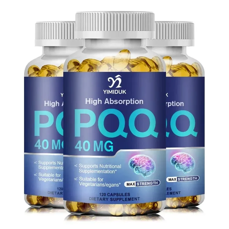 Buy 1 Get 1 Free! PQQ 40mg Supplement for Cognitive Function Booster Enhances Brain Energy Heart Brain & Anti-Aging Vegan — image 2