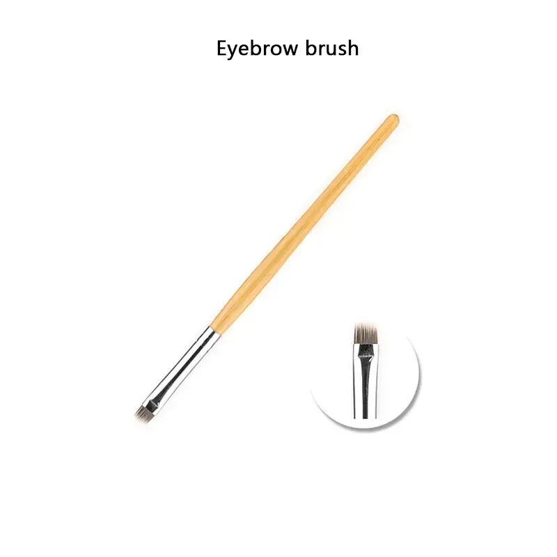 1PCS Professional Makeup brushes Bamboo Handle Powder Concealer Liquid Foundation Makeup Tools Beauty Cosmetics Brusher — image 5