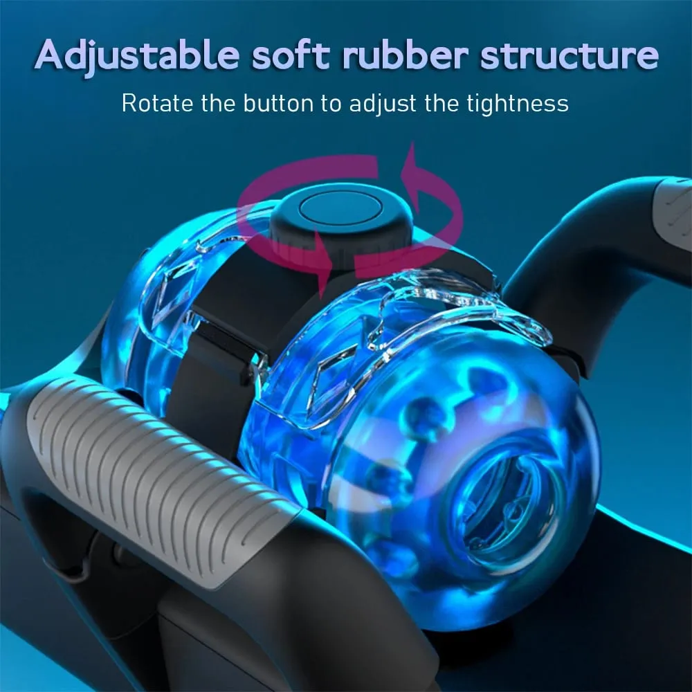 12cm 6-Segment Fixed-point Telescopic High Speed Male Masturbator One-Key Burst Masturbation Cup Trainer Sex Toys for Men — image 6