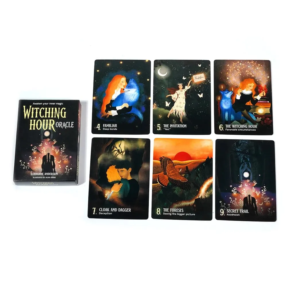 Witching Hour Oracle Deck Awaken Your Inner Magic Lorriane Anderson Olivia Bürki 44 Cards Spiritual Guidance Self-Discovery Witc — image 3