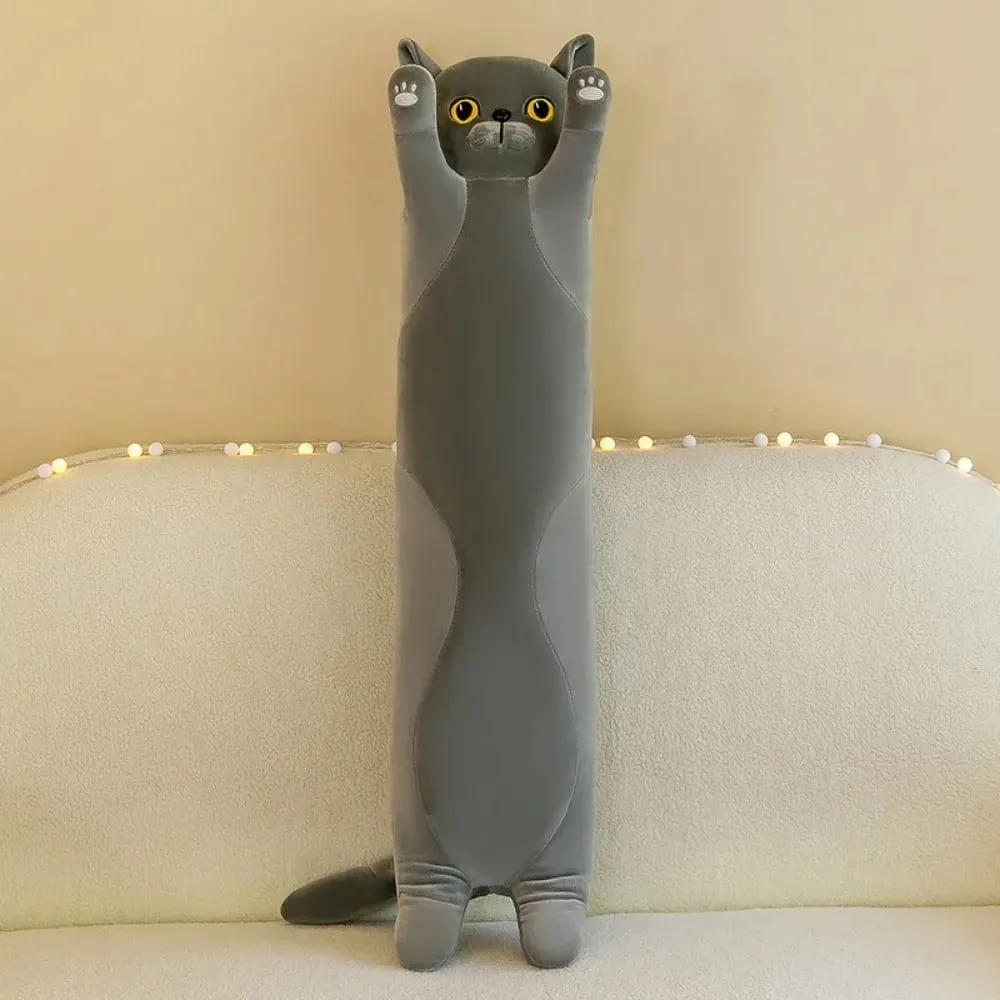 かわいい 50/70 センチメートル猫ぬいぐるみフワフワソフト睡眠スロー枕クリエイティブ素敵なぬいぐるみ誕生日プレゼント