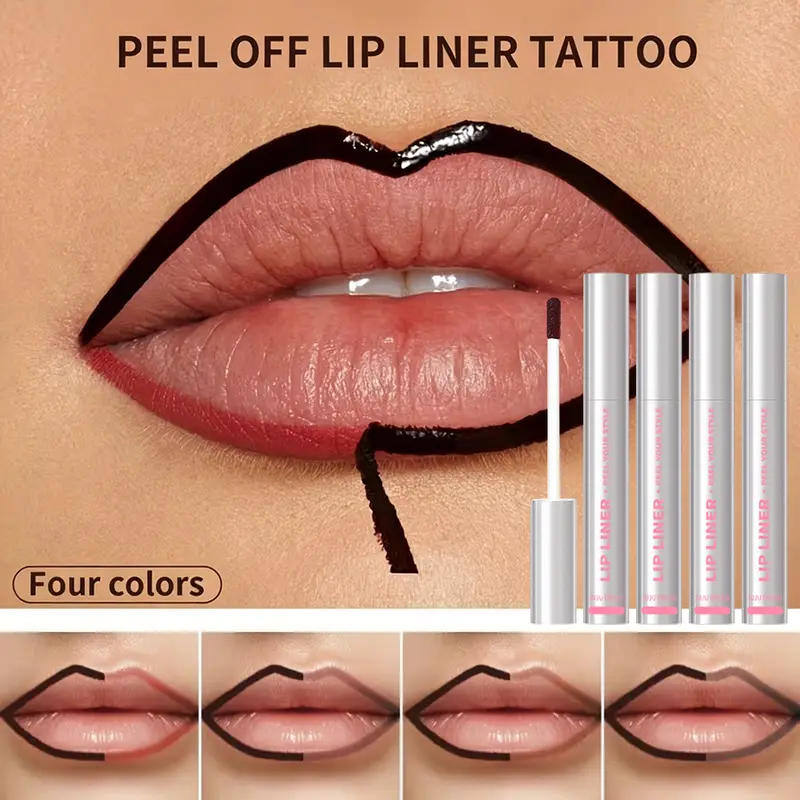 24 Hours Long Lasting Peel Off Lip Tint Waterproof Lip Stain Tattoo Lip Gloss Lip Makeup