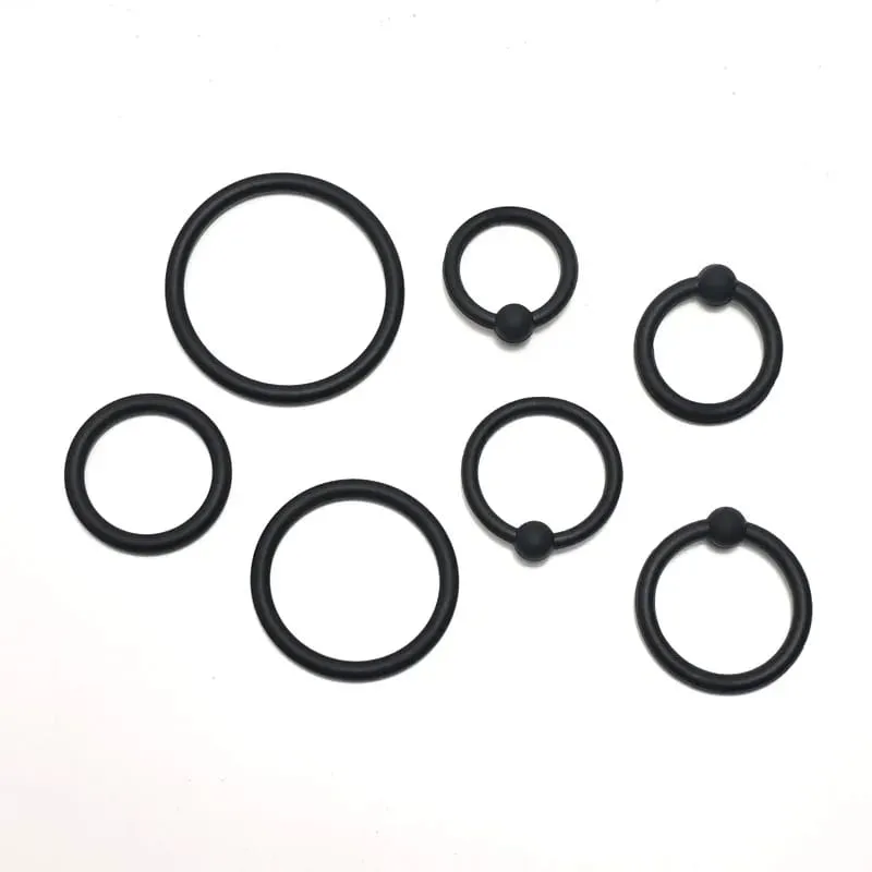 3-8 PCS Men's Silicone Cock Ring Erection Ring for Ejaculation Delay Sex Toys for Men Couples Clitoris Stimulator Penis Ring