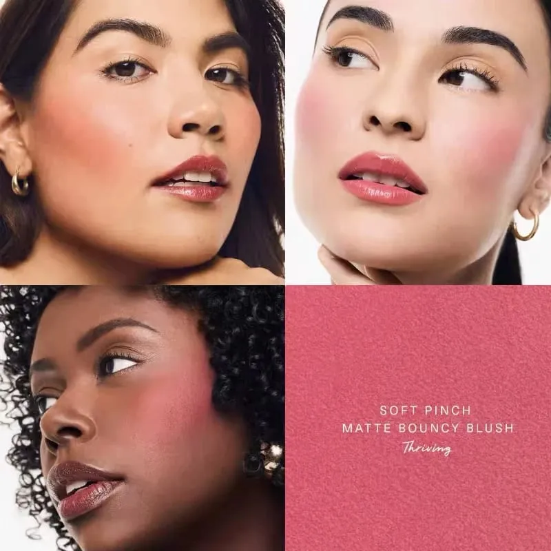 Rare Beauty Easy To Apply Highlighter Eyeshadow Palette Blush Hydrating Brightening Mashed Potato Blush Enhance Facial Details