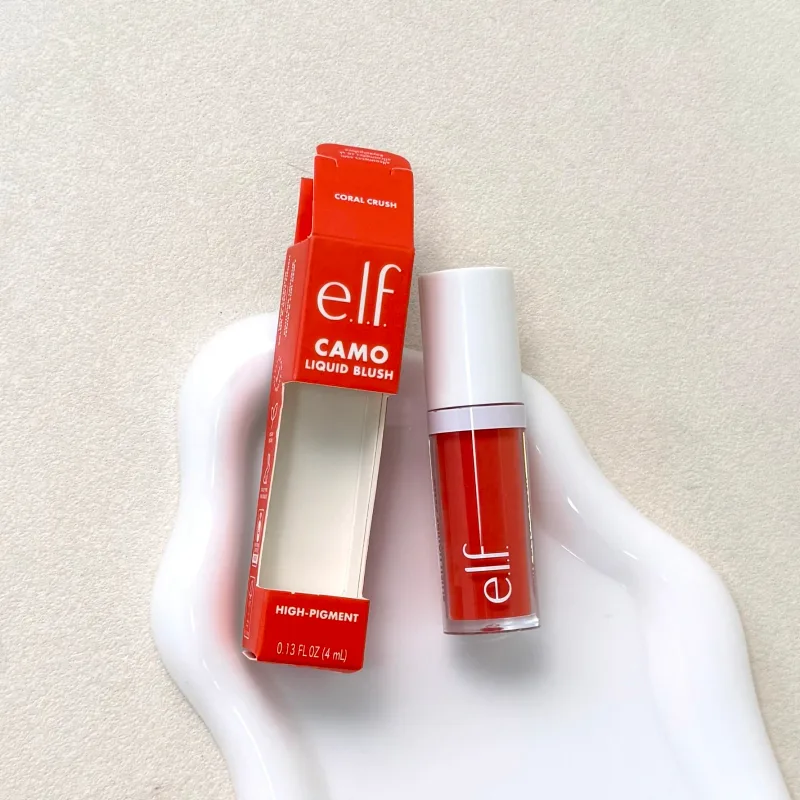 Best Seller Elf dual-use Liquid Blush Lip Gloss Persistent Moisturize Create Naturally Brighten Powder Liquid Blusher Cosmetics