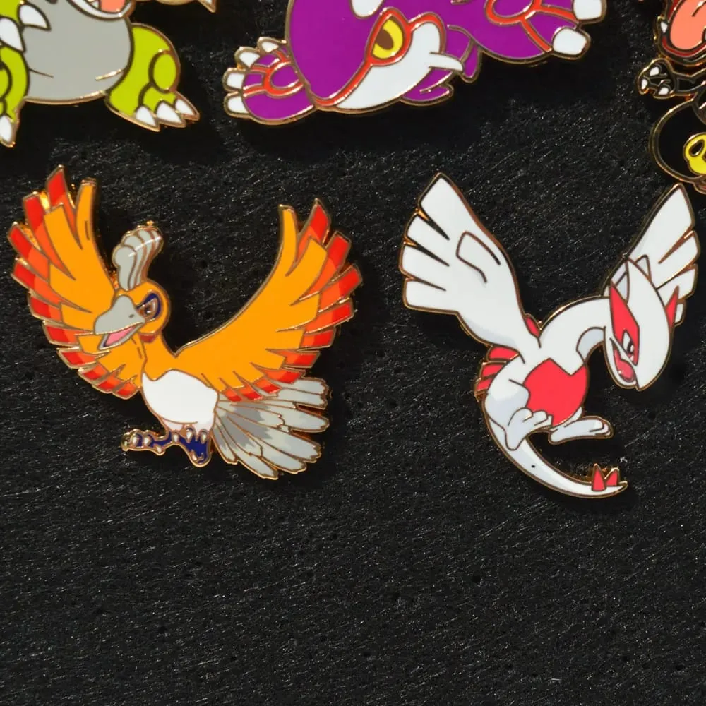 Pin Enamel Pokemon Lencana Anime Pin Kerah Bros Permainan Anime Lucu untuk Ransel Pakaian Hadiah Souvenir Perhiasan untuk Teman — image 6