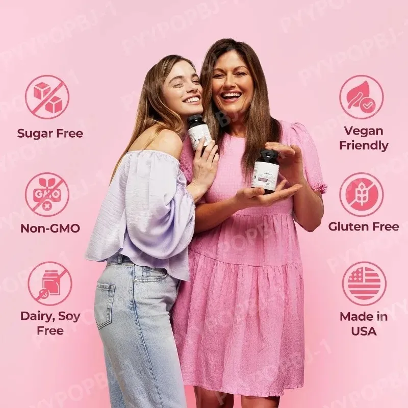 Kapsułki Hormone Harmony z naturalnym suplementem ziołowym Wsparcie odnowy biologicznej dla kobiet Ulga Menopauza Równowaga hormonalna 72 szt.