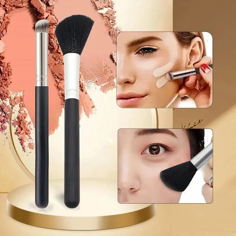 Makeup Brushes Foundation Loose Powder Concealer Blending Blush Brush Professional Cosmetic Beauty Makeup Tool — image 9