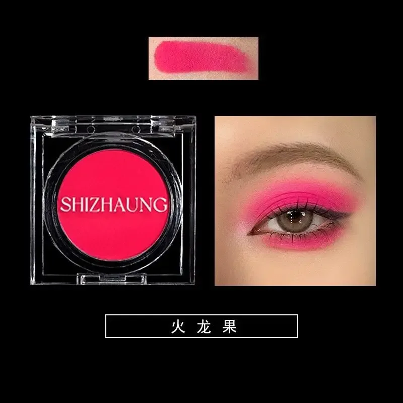 Chameleon Eyeshadow Powder Monochrome Matte Shimmer Metallic Glitter Gothic High Gloss High Colors Fine Flash lasting Eye Makeup
