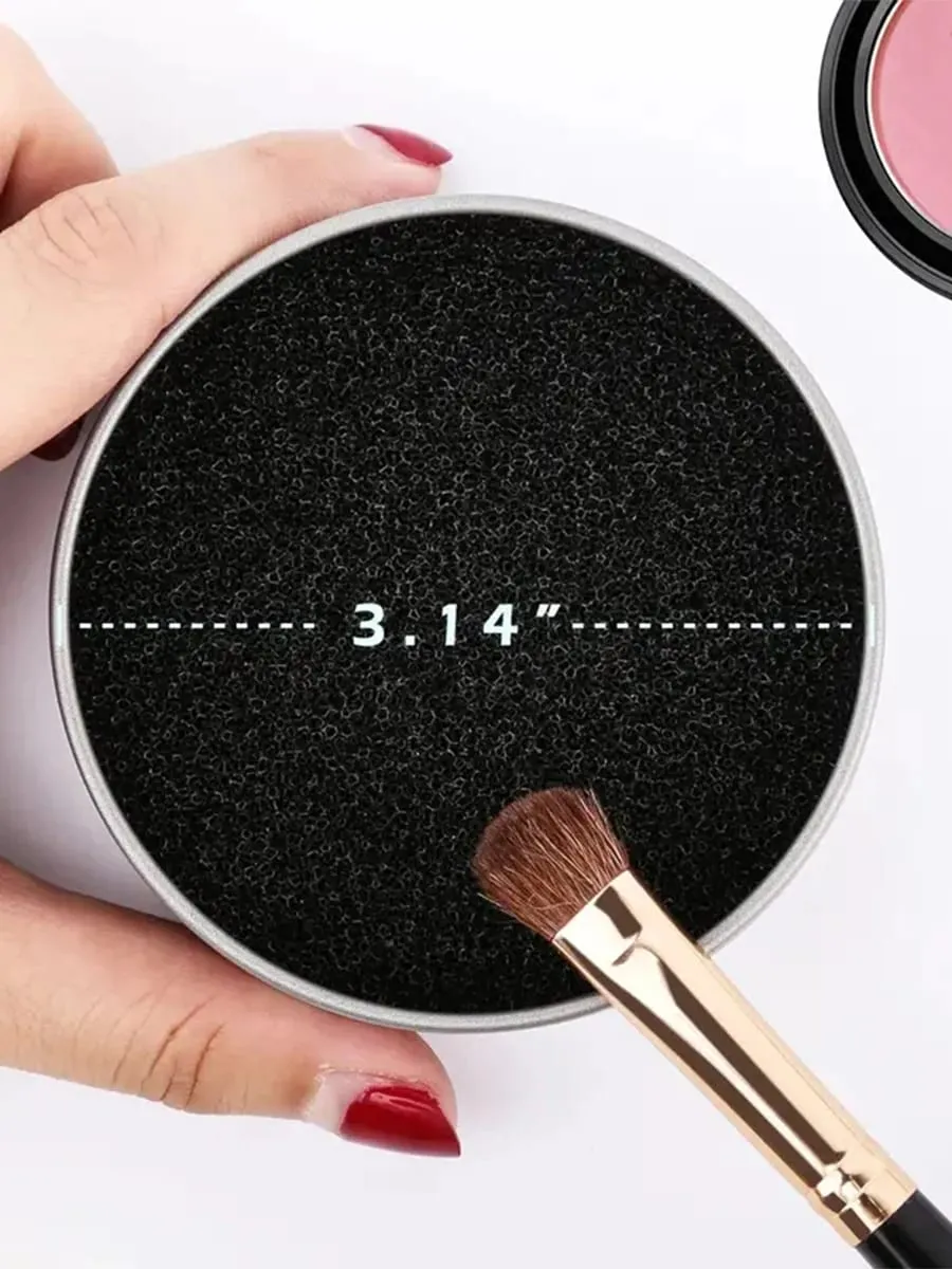Makeup Brushes Cleaner Sponge Dry Cleansing Make Up Brushes Cleaner Eye Shadow Eyebrow Blush Color Removal For Outdoor Travel