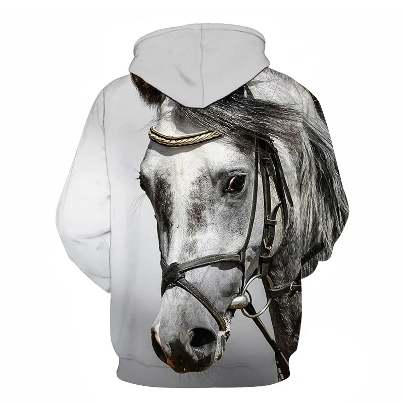 Horse Win Instant Success 3D Print Hoodies Interesting implication Animal Design Men Women Streetwear Pullover Casual Sweatshirt