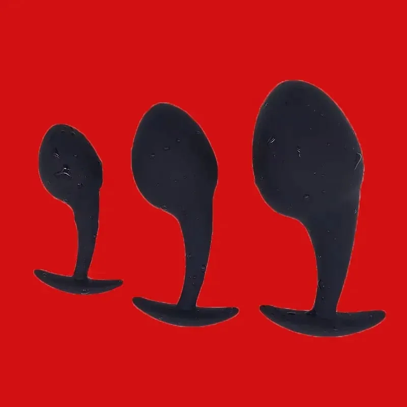 Silicone Anal Dilator But Butt Plug Tadpole Shaped Buttplug Butplug Analplug Anus Ass Beads Anchor Sex Toys Prostate Massage — image 1