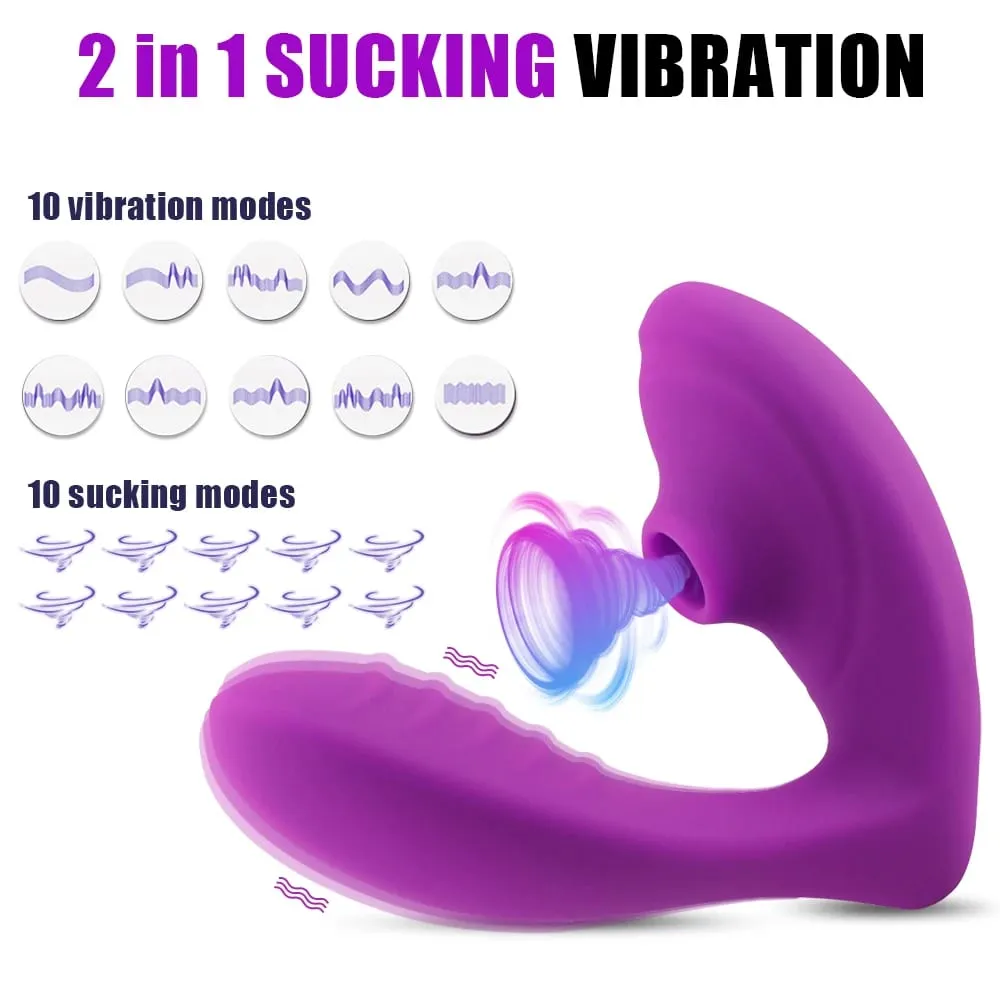 Clitoral Sucking Vibrator For Women Wearable 20 Modes G Spot Stimulator Vagina Female Masturbator Sucker Erotic Adult Sex Toys — image 2