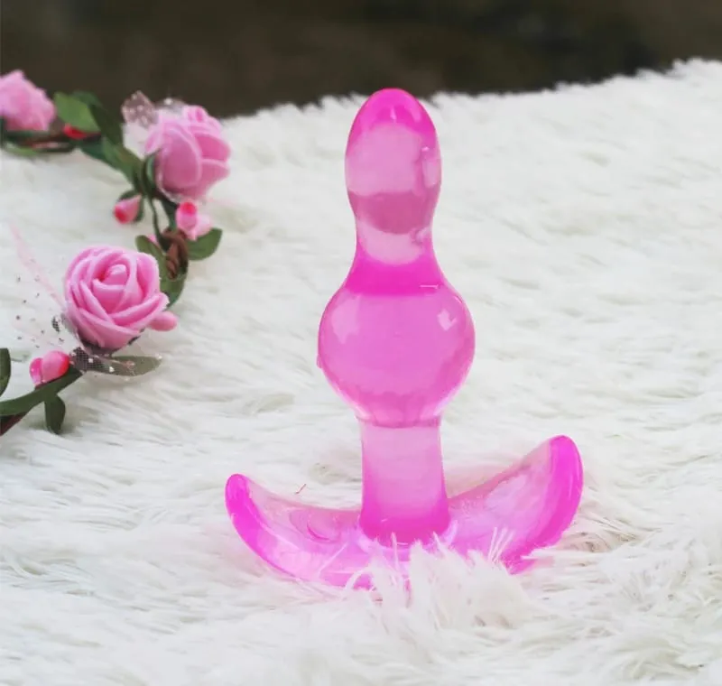 Anal Beads Plug Mga Sex Toys para sa Mga Lalaking Babae Anus Stopper Butt Plug Silicone Waterproof Body Massage mainit na Mga Produktong Seks magkasintahan