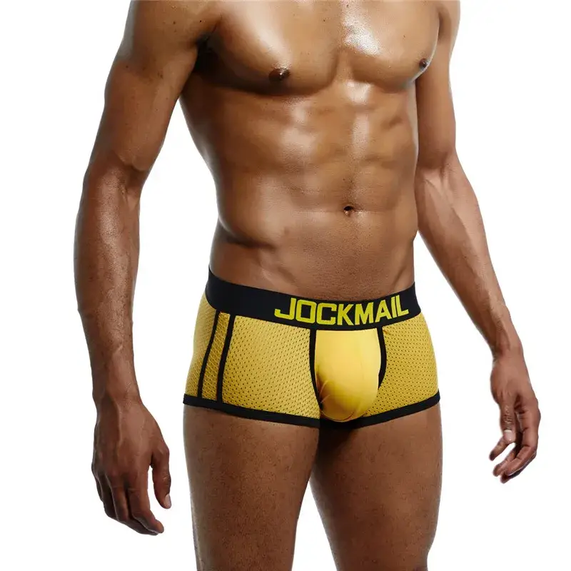 4Pcs Man Underpants Boxershorts Men Boxers Male Breathable Ice Silk Mesh Quick Drying Underwear Men’s Panties Boxer 3256805396926940 — image 14