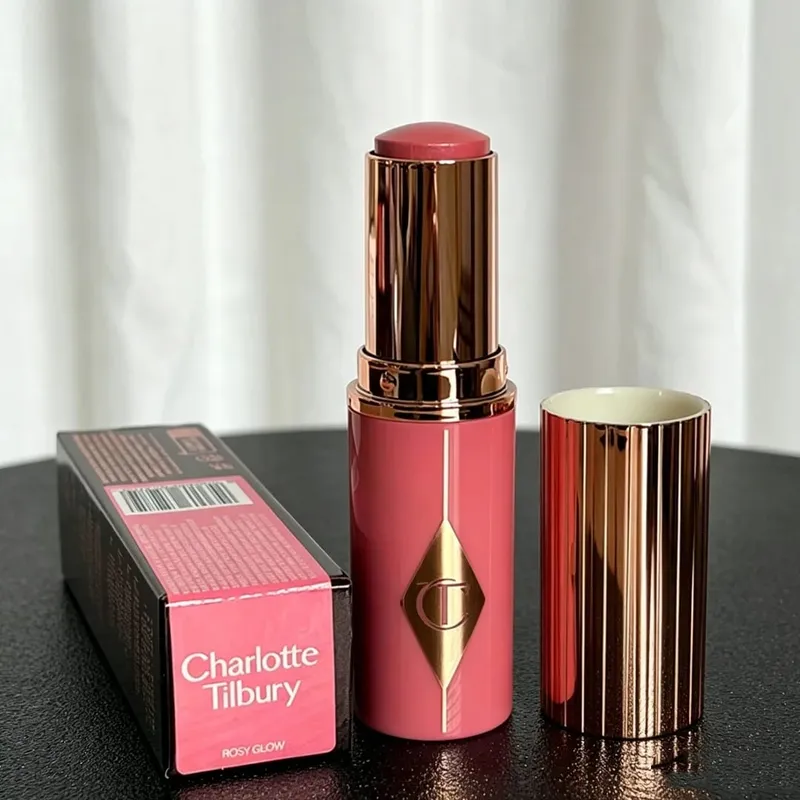 Charlotte Tilbury 4D Lengthening Mascara for Volumized Lashes Waterproof Sweatproof&Creamy Blush Stick Rosy Cheek Easy to Blend — image 10