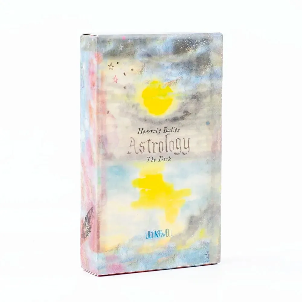 Heavenly Bodies 51Pcs Astrology Oracle Cards Deck para sa Fate Divination at Fortune Telling 10.4x6.1cm Board Game para sa Party Fun