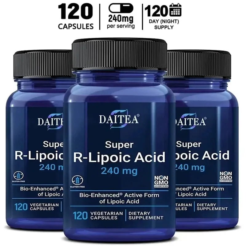 R-Lipoic Acid - Powerful Antioxidant Properties Helps Maintain Cells Energy & Skin Health Cardiovascular Health — image 10
