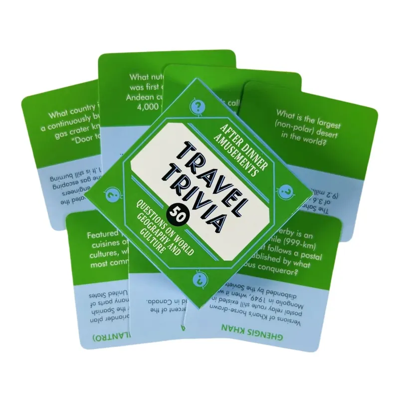 Mini Size Truth Or Dare Card Game Travel Trivia Name That Tune How Well Do You Know Me Riddle Me This Game for Party Play — image 9