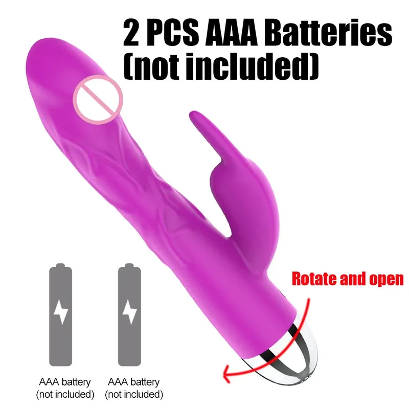 Large Dildo G Spot Vibrator Rabbit Clitoral Clit Stimulation Realistic Penis Sex Shop Sex Toy Adult Product Vibrador for Women