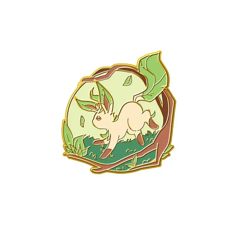 Pokemon Eeveelution Eevee Enamel Pins for Clothes Badges on Backpack Lapel Pin Decoration Anime Jewelry Accessories Gifts