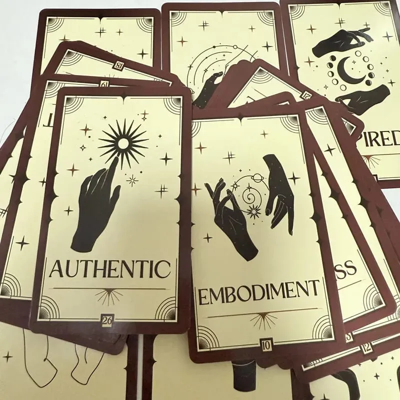 Manifestation oracle card 33 deck 10*6.3cm English Version Tarot Board games Throughout The Deck — image 5