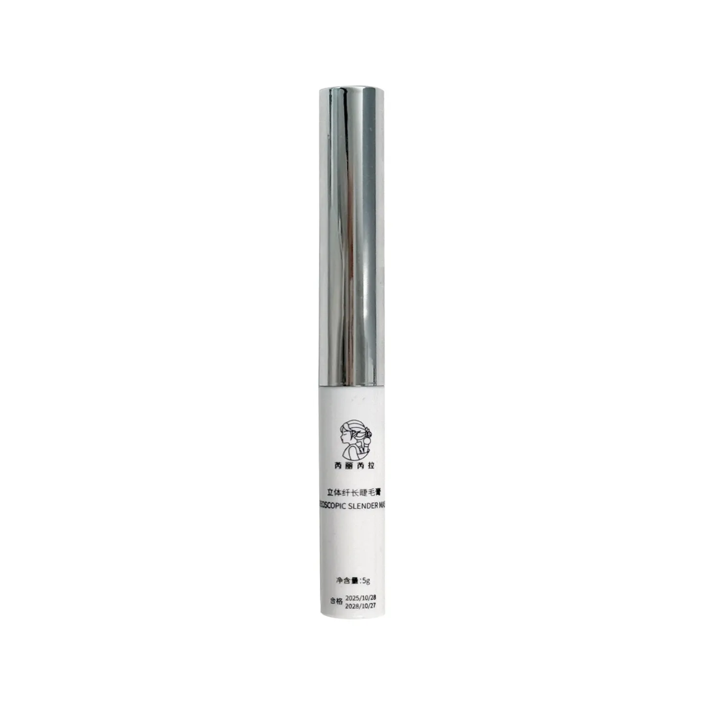 3D Lengthening White Lash Mascara Waterproof Multifunctional White Eyebrow Dye Cream Cosplay Stage Party Eye Makeup Tools