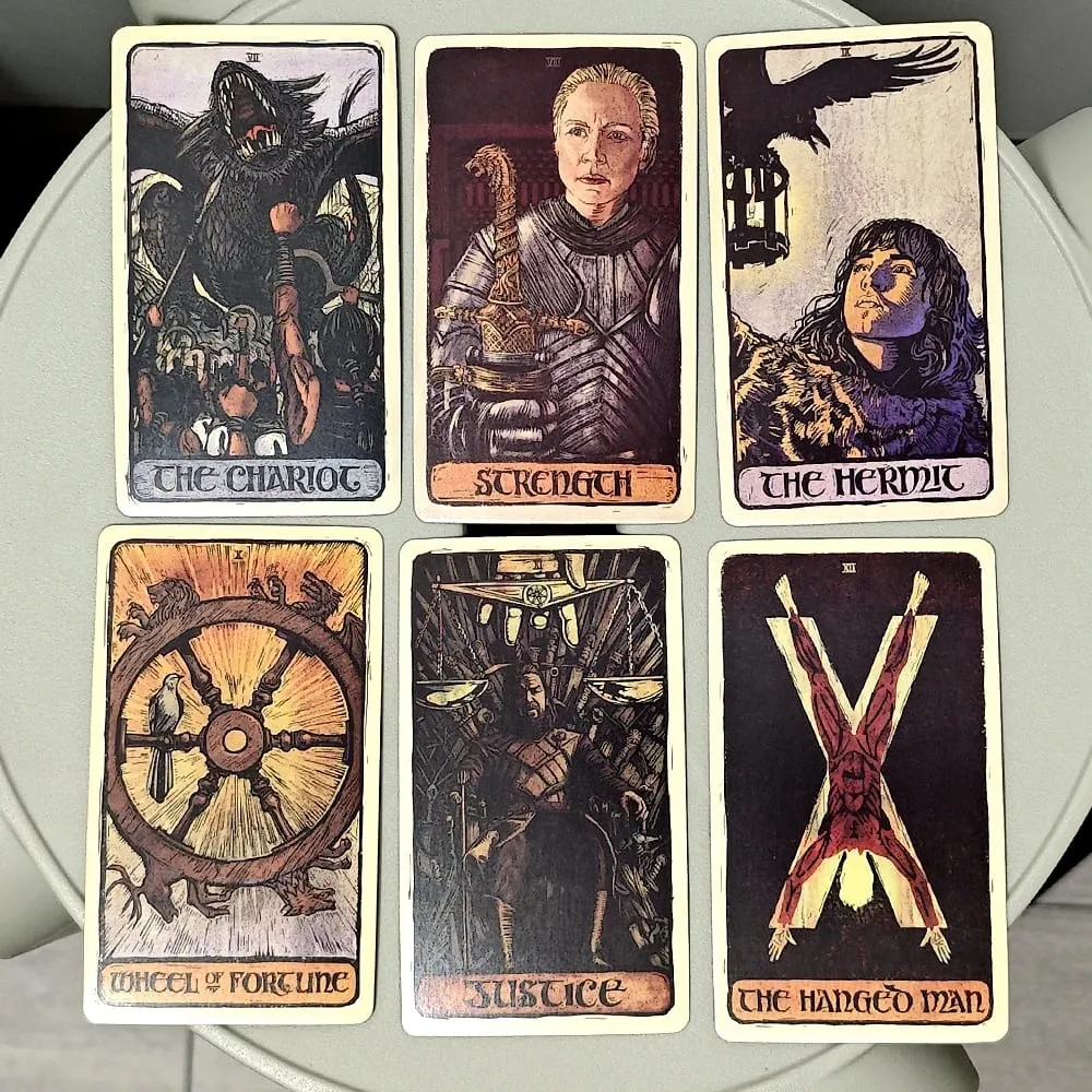 GOT Tarot Deck 10.3*6cm 78 Gorgeously Illustrated Cards