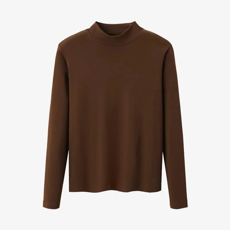 AS AW26 Velvet jumper dress with side pockets + Jersey basic mockneck
