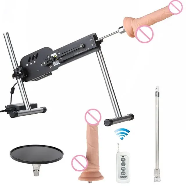 Machine sexuelle améliorée avec télécommande, Super silencieuse, Ultra réglable, Vac U Lock, 30db, 70W, Machine d'amour avec Big D gratuit