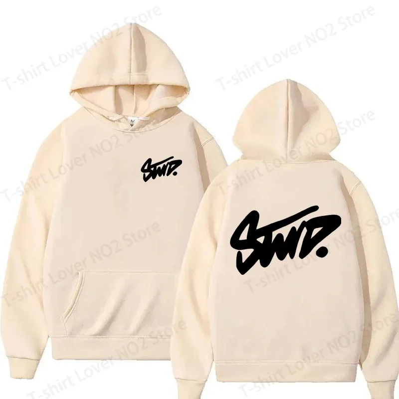 New Men's Hooded Sweatshirt Casual and Fashionable Soft and Comfortable Featuring Letter-Printed Patterns