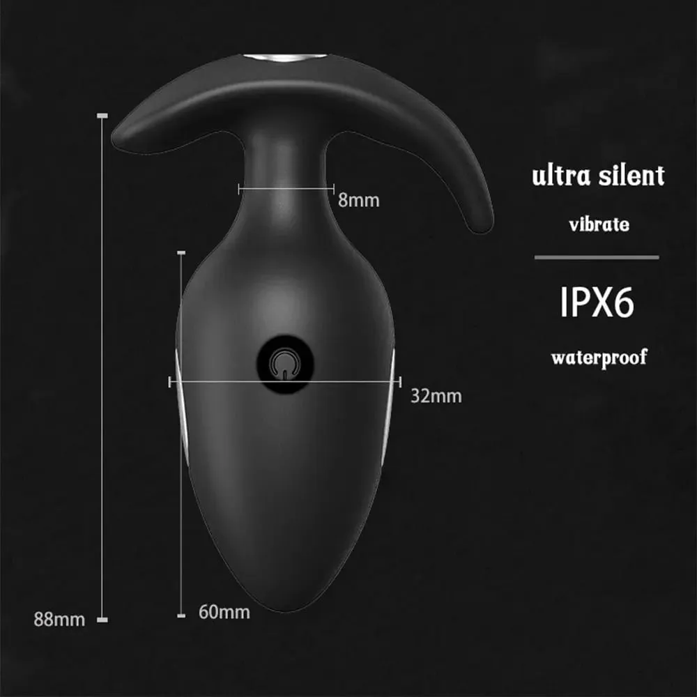 Thunderbolt Electric Shock Mand Prostata Massager APP Kontrol Vibrerende Butt Plug Elektrisk Anal Vibrator Sexlegetøj til mænd — image 4