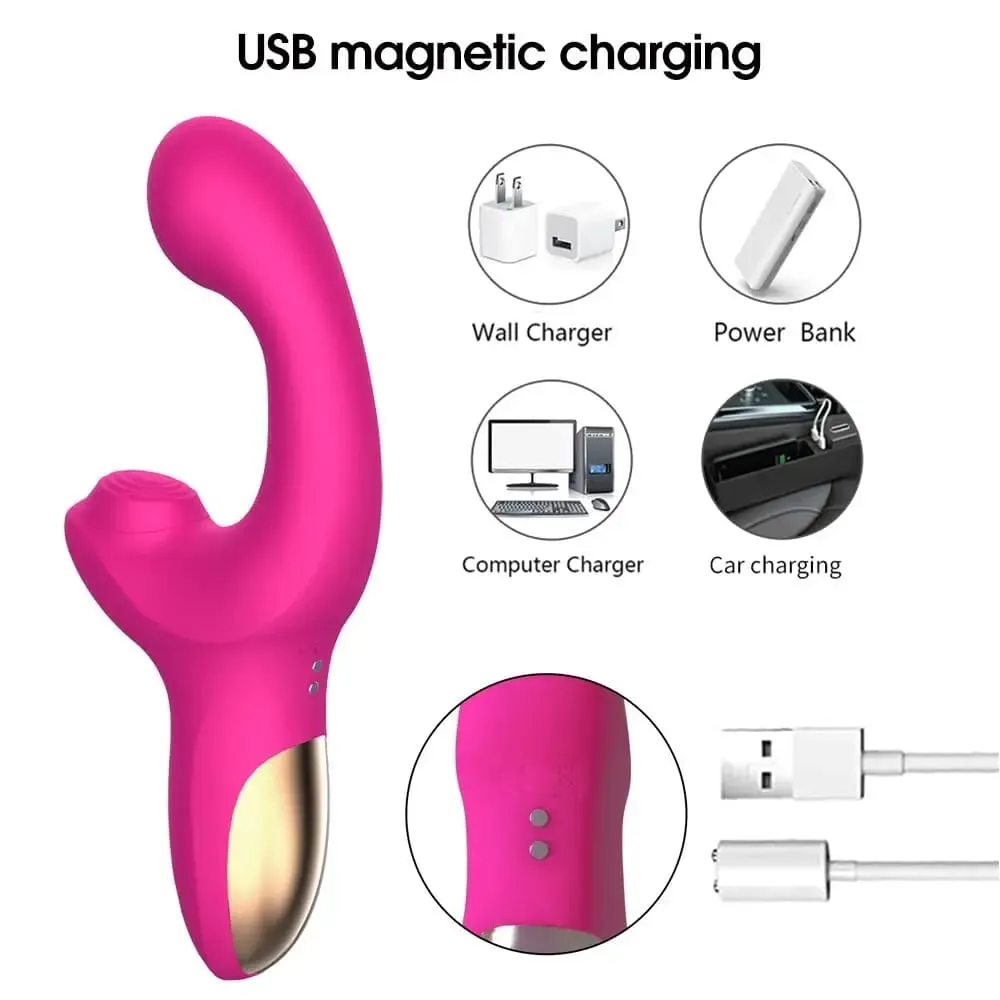 20 prędkości potężny wibrator Dildo dla kobiet Clit Sucker próżniowy stymulator łechtaczki towary dla dorosłych palec poruszający się zabawki erotyczne dla dorosłych