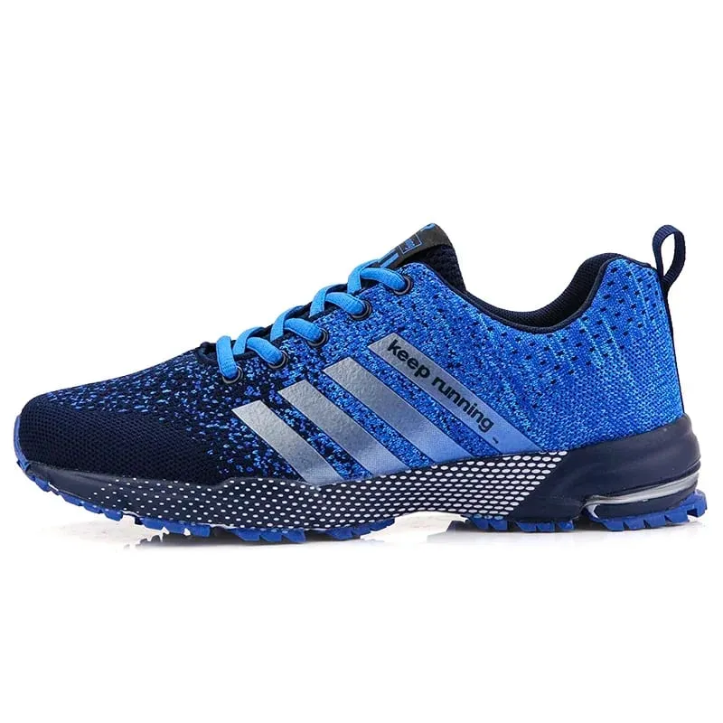 Men Shoes Comfortable Non-Slip Stable Shock Absorption Light Couple Shoes and Men's Sneakers Mesh Breathable Casual Basket Homme