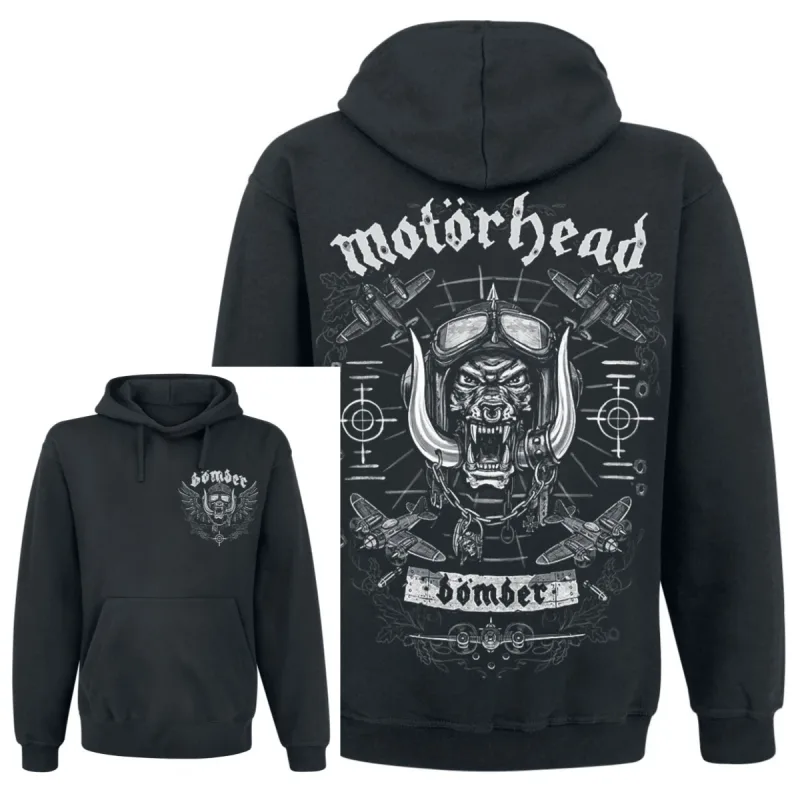 Y2k Motörhead Hoodies Band Print Hoodie Retro Style Hoodie Men and Women Can Wear Autumn and Winter Hoodie