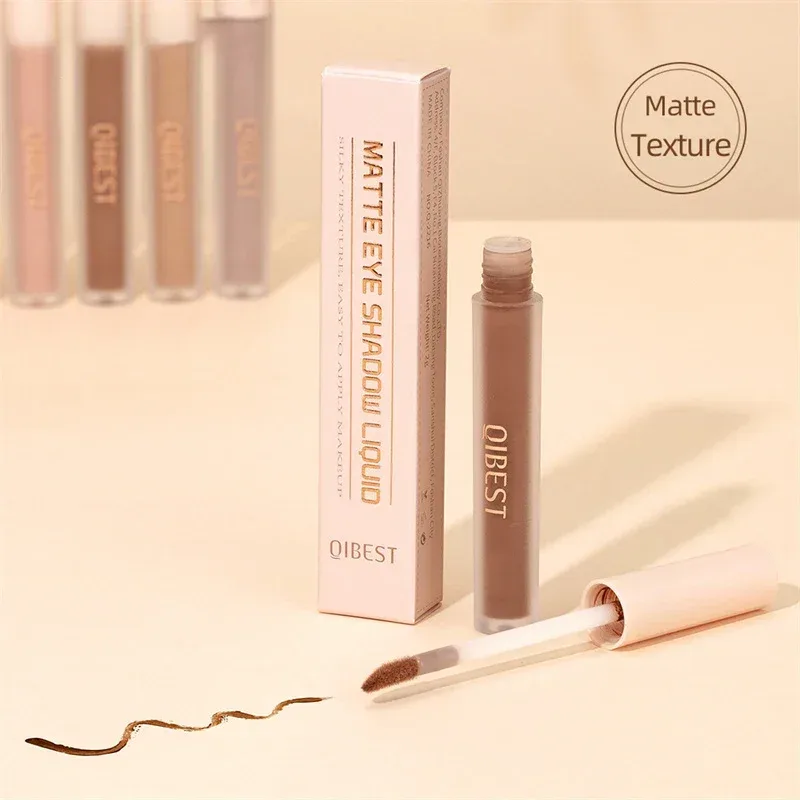 8 Colors Matte Nude Eye Bronzer Liquid Eyeshadow Waterproof Long Lasting Eye Shdaow Natural Cheek Contour Woman Makeup Cosmetic