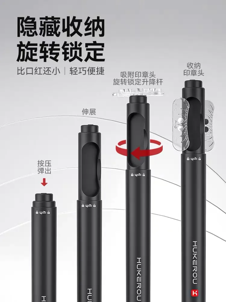 Four Style Lower Eyelash Stamp Eyeliner Pen Waterproof Sweatproof Quick-drying Eye Liner 2 In 1 — image 4