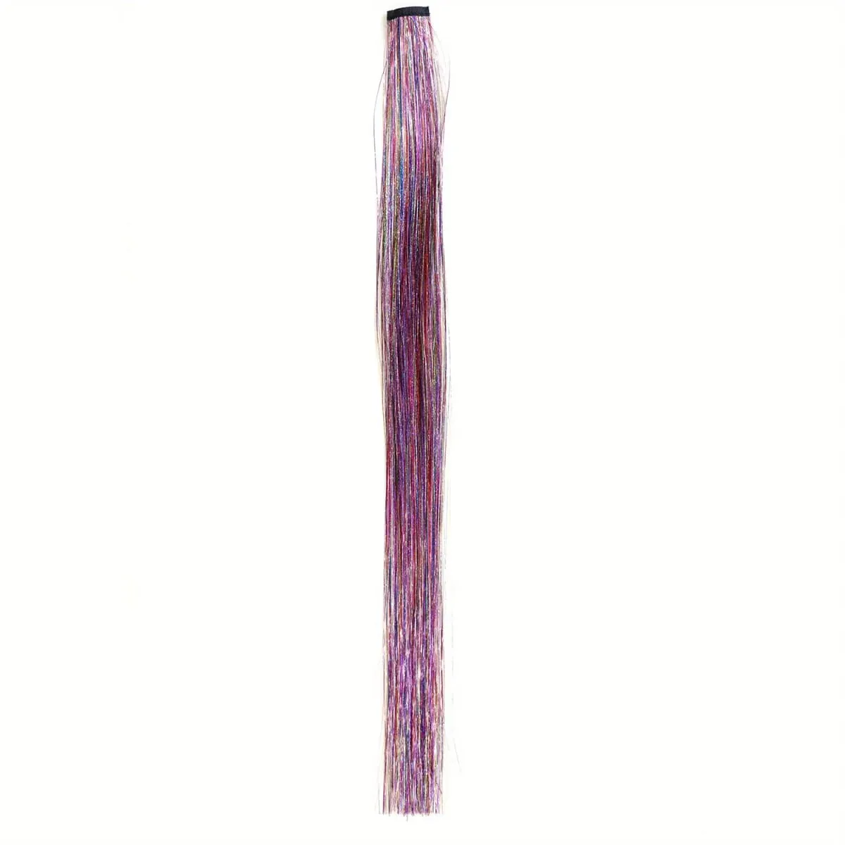 Hair Tinsel Clip in 22Inch Glitter Tinsel Hair Extensions Heat Resistant Clip in Hair Tinsel Sparkle Fairy Hair Accessories