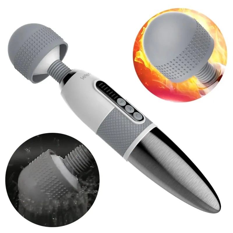 Leten Huge Head Vibrator for Female Masturbation Orgasm AV Magic Wand Massager Nipple Clitoris Stimulator Sex Toys for Woman