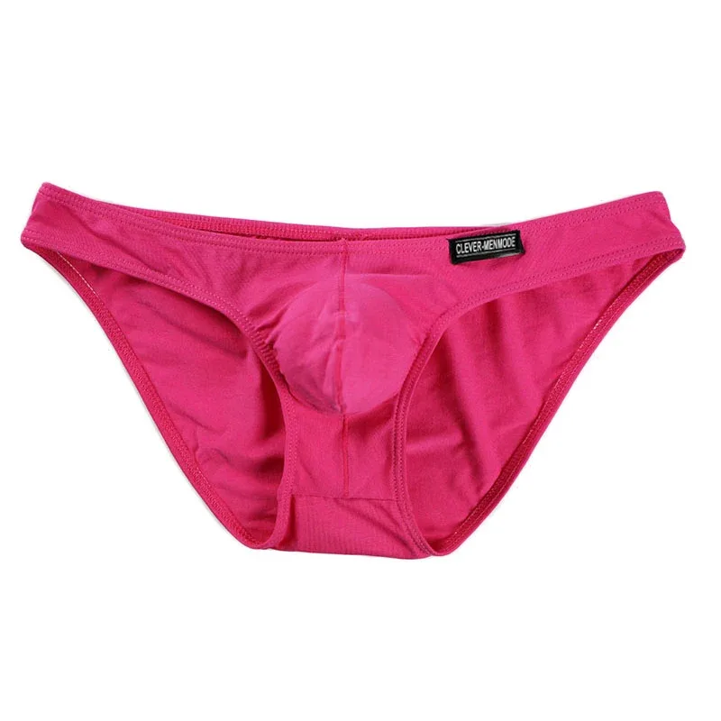 Men Ultra-thin Briefs Sexy Underwear Man Low Rise Mini Bikini Cuecas Soft Underpants Homem Panties Comfortable