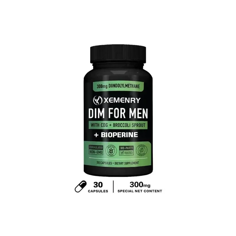 DIM Capsules - Support Fat Metabolism Increase lean Muscle Increase Muscle Strength Improve Athletic Performance
