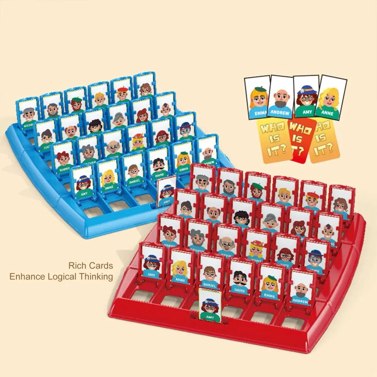 Guesses Who I Am Board Game Party Board Game Interactive Memory Logic Toy For Family Gathering Picnic Puzzle Guesses Board Game