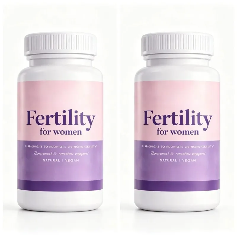 Cápsulas de fertilidade para mulheres Myo Inositol com metilfolato e multivitaminas hormonais e ovarianas para suporte à ovulação saudável 60 Cts — image 8