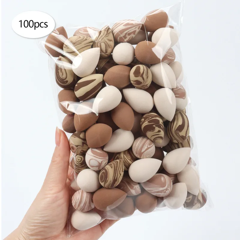 10/20/30/50/100Pcs Mini Makeup Sponges Expand When Exposed to Water Can Be Used Both Wet and Dry Suitable for All Skin Types — image 10