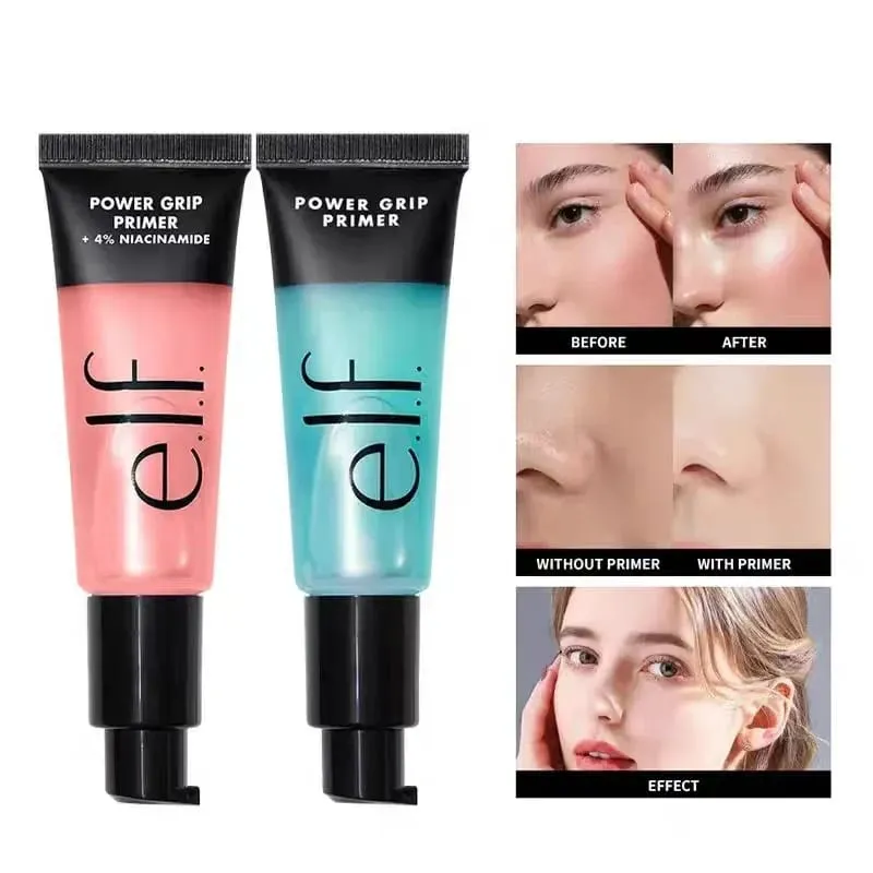 Elf Concealer Power Grip Primer Gel-based Moisturizing Facial Base Cream for Firming Makeup Long-lasting Wear Improve Makeup