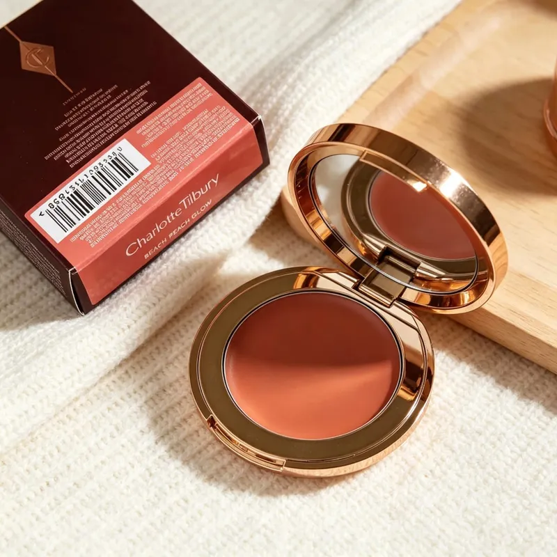 Charlotte Tilbury CT Blush Set Blush Liquid Blush Cushion Pen Two-color Highlights 4-Colors Blush Platte Makeup Cosmetic Beauty