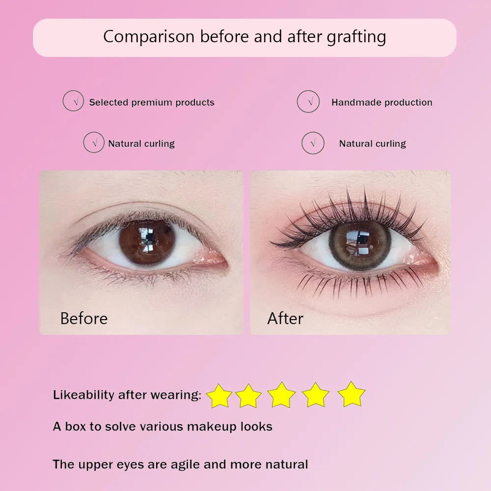 10 rows/12 rows eye black natural mascara extension cluster natural volume personal eye black mixing tray eye black DIY mascara