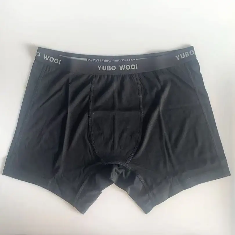 Boxershorts aus Merinowolle für Herren, Unterwäsche aus Merinowolle, Basisschicht, Boxershorts aus Merinowolle, weich, feuchtigkeitsspendend, atmungsaktiv, bequem